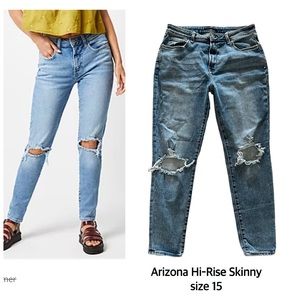 Arizona Hi rise Skinny size 15